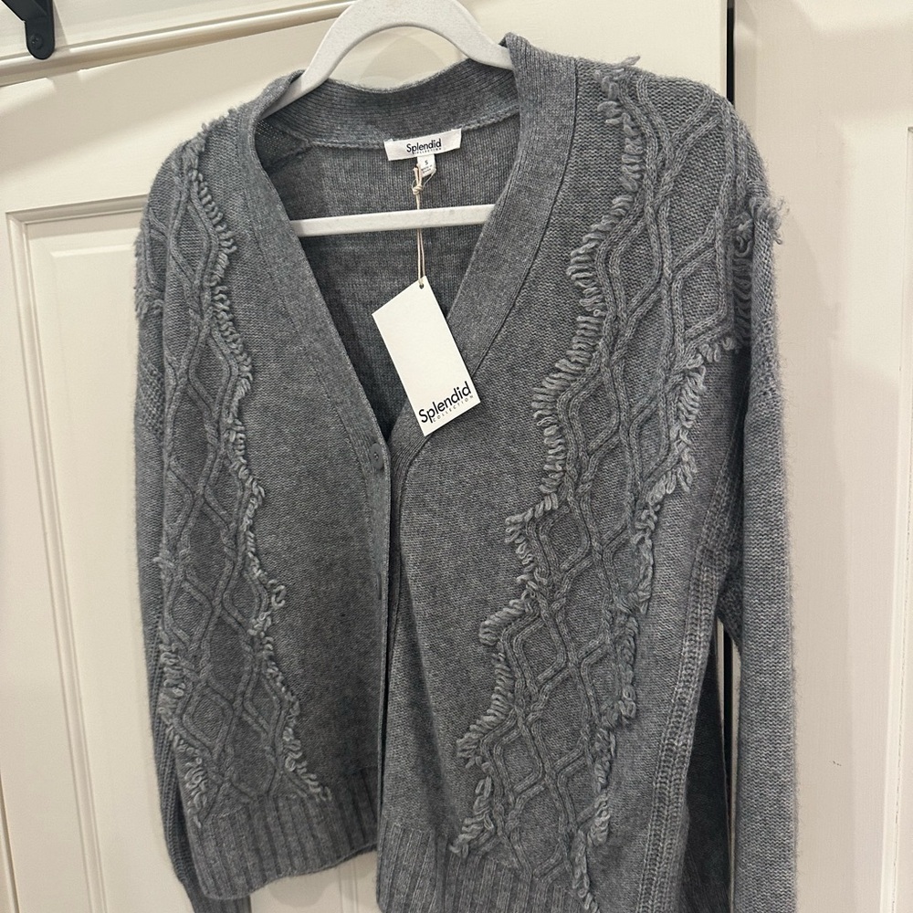 NWT SPLENDID knit sweater size s - Picture 3 of 6